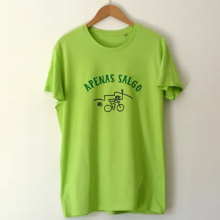 Apenas salgo – Camiseta ciclista con humor | BiciCamiseta