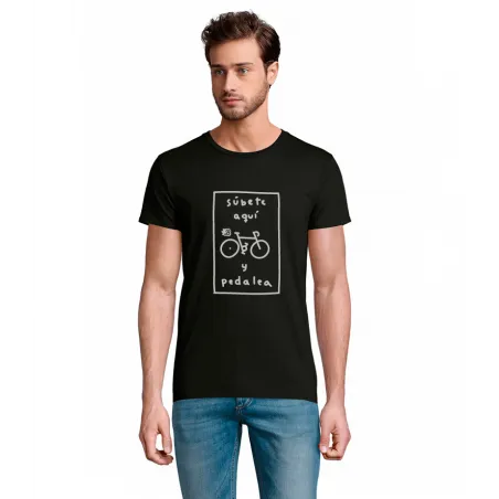 Súbete aquí y pedalea