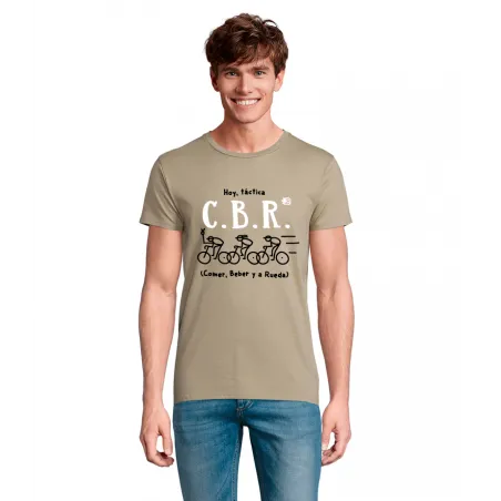 Táctica C.B.R. – Camiseta ciclista con humor | BiciCamiseta