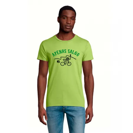 Apenas salgo – Camiseta ciclista con humor | BiciCamiseta