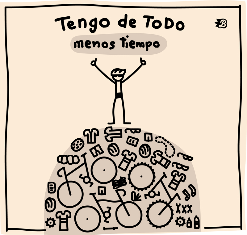 Qué regalar a un ciclista que lo tiene todo